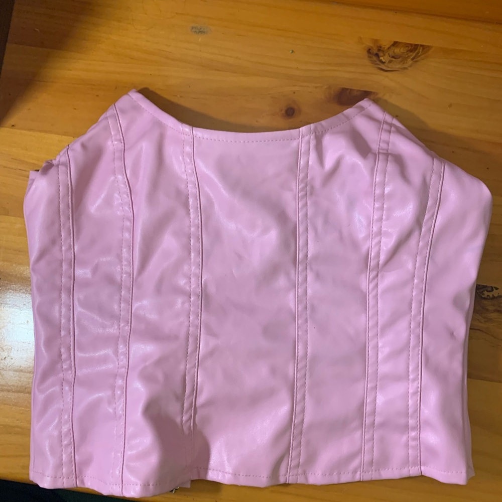 Pink Crop Top
